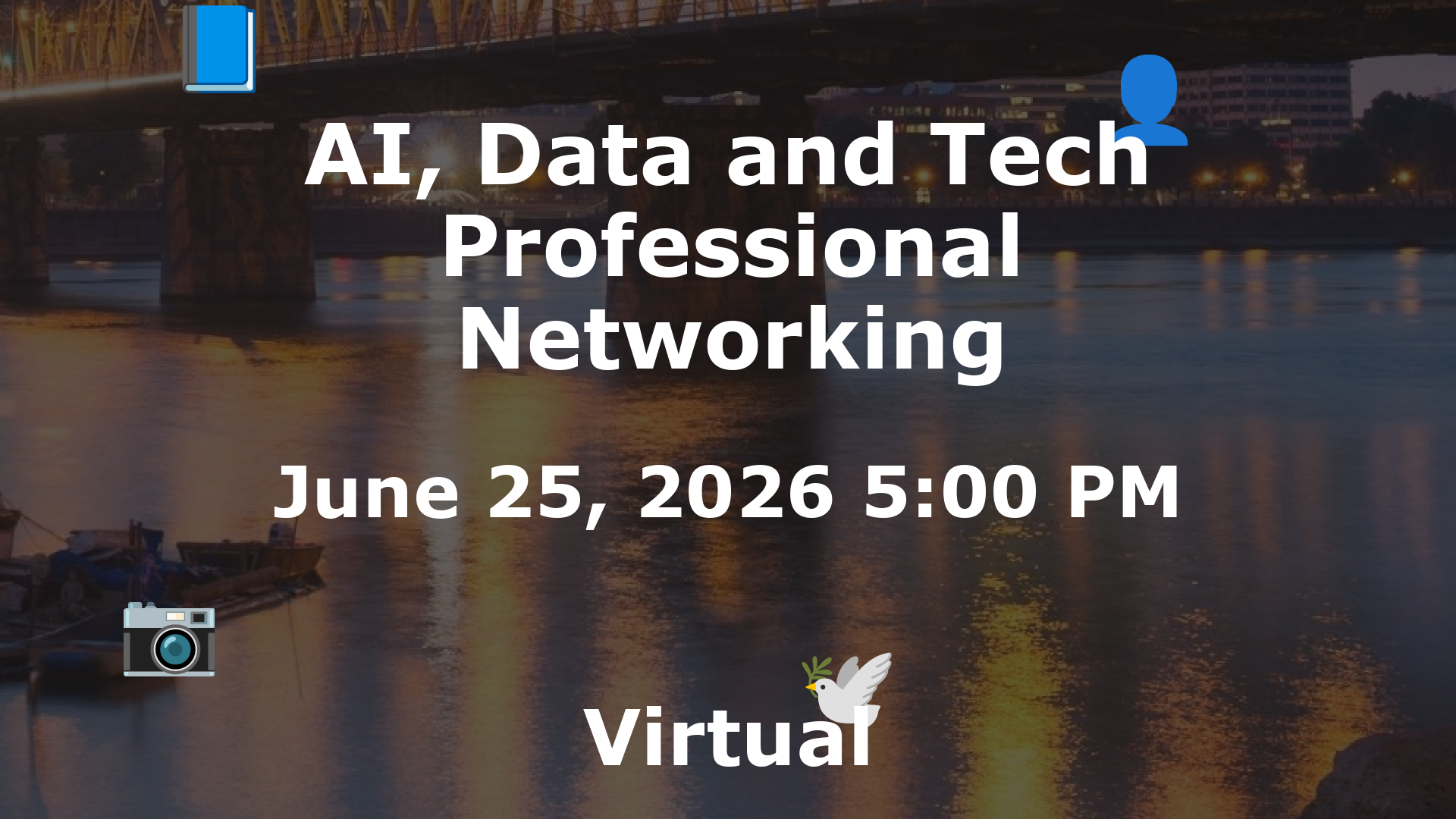 AI, Data and Tech Professional Networking event image